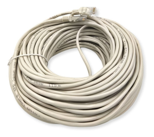 Cable De Red Ethertnet Utp Cat 5e 30 Metros Grismiki Imports