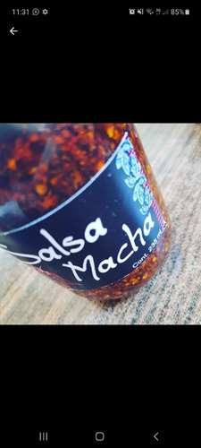 Salsa Macha 230ml Chile De Arbol ¿ ¿ Aceite De Oliva.