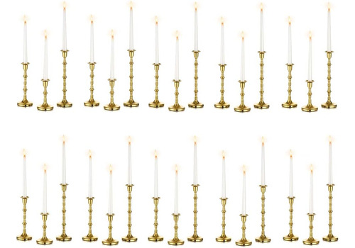 Portavelas Cónicos Para Candelabros Juego De 30 Candelabro