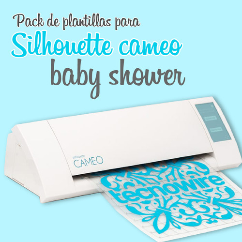 Pack De Plantillas Para Silhouette Cameo Baby Shower