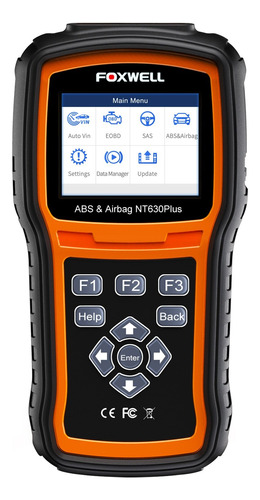 Escáner Automotivo Foxwell Nt630 Plus Reseta Airbag Abs Obd2