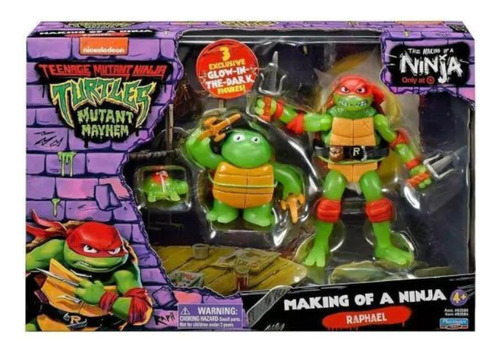 Tortuga Ninja Raphael Formación De Un Ninja