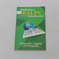 Comprar Ibalpe Ortografia Y Reglas De Ortografia
