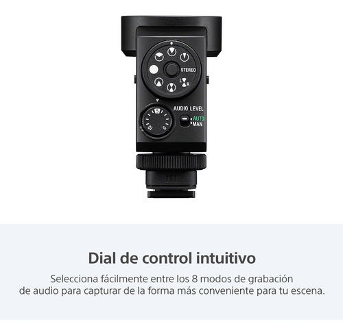 Micrófono Tipo Escopeta Direccional Ecm-m1 Negro