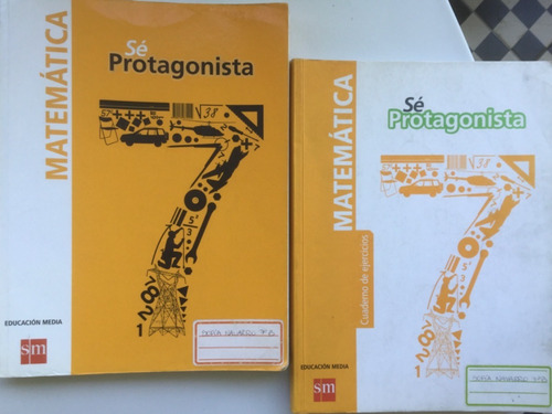 Libro Texto Matemática 7º Básico Sé Protagonista Sm