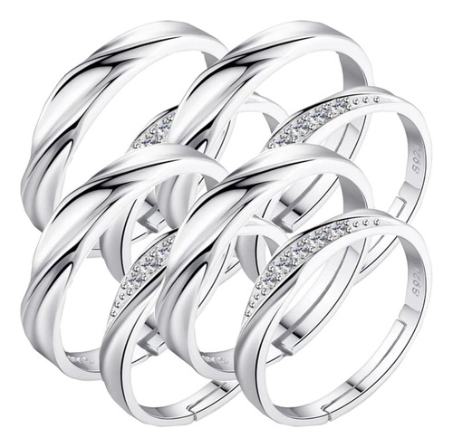 Sortijas Hermosos, Mxprz-004, 8pzas, Talla 4x8 Y 4x9mm, 18.2