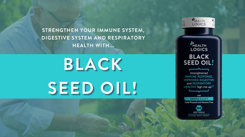 Health Logics Black Cumin Seed Oil Softgels, 100 Count