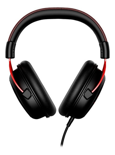 Auriculares gamer HyperX Cloud II KHX-HSCP rojo con luz LED