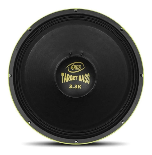 Eros 18 Polegadas Target Bass 3.3k E-18 1650w Rms 3.3 K 18