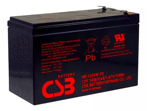 Batería de repuesto para Tripp Lite SMART1000LCD – Reemplazo UB1290  Universal Sellado de Plomo Ácido Batería (12V, 9Ah, 9000mAh, Terminal F1,  AGM