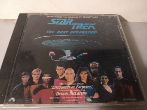 Star Trek Siguiente Next Generación Soundtrack Cd Usado 