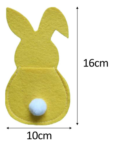 4 Unids Pascua Cubiertos Bolsa Cubiertos Cubiertos Cubiertos