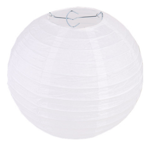 Farol De Papel Blanco Chino, Linternas De Papel Redondas Dec