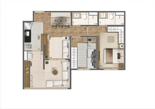 Imagem 13 de 13 de Apartamento Para Venda Em São Paulo, Água Branca, 2 Dormitórios, 1 Suíte, 2 Banheiros, 1 Vaga - Cap3403_1-1592877