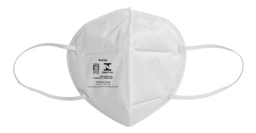 Kit C/ 10 Máscara Cirurgica Proteção Hospitalar K N95 Pff2