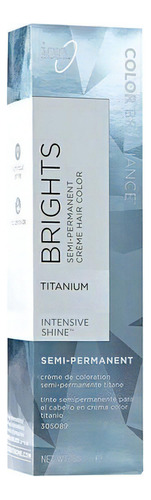  Tinte Semipermanente Ion Brights Crema Sin Amoniaco Tono Titanium