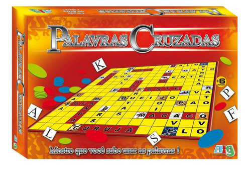 Jogo Tabuleiro Palavras Cruzadas- Nig Brinquedos 1109