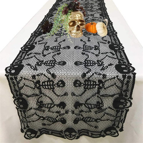 Mantel En Forma De U Para Decoración De Halloween, Halloween