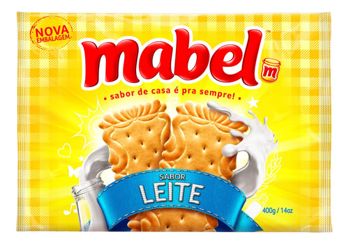 Biscoito Leite Mabel Pacote 400g