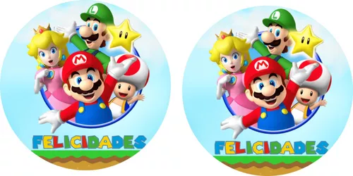 Sticker Mario Bros