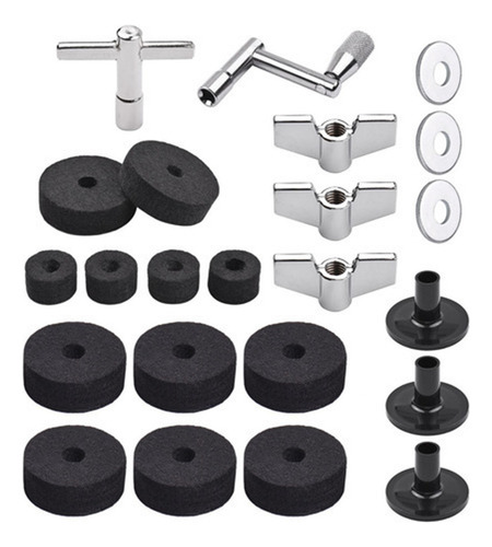 * 23 Piezas De Recambio For Platillos, Piezas De Tambor Con