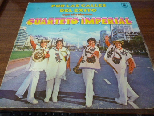 Cuarteto Imperial Por Las Calles Del Exito Vinilo Argentino