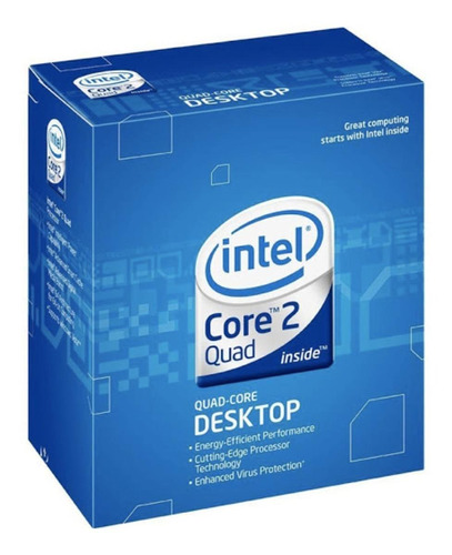 Procesador Intel Core 2 Quad Q8200 BX80580Q8200  de 4 núcleos y  2.33GHz de frecuencia