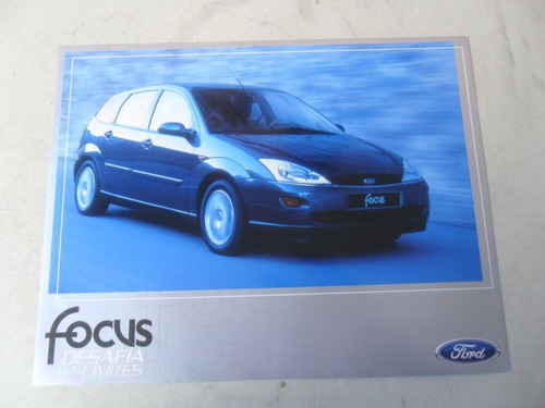 Folleto Ford Focus Antiguo No Es Manual 2000 Catalogo