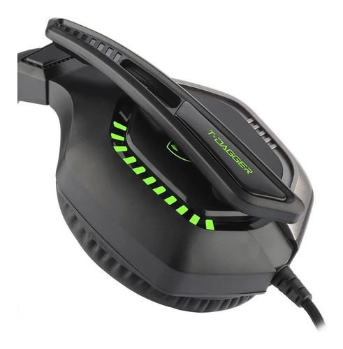 Imagen 8 de 9 de Auriculares Gamer T-dagger T-rgh208 Eiger C/micrófono Led F