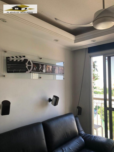 Apartamento A Venda No Bairro Cambuci Em São Paulo - Sp. - Aps537-1