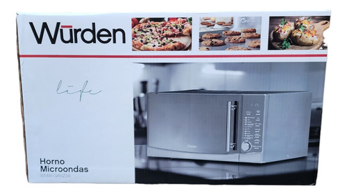 Horno Microondas 34l Wurden Wmw-ganz34