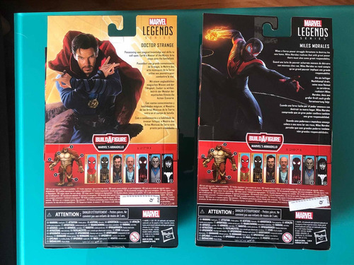Spiderman No Way Home Marvel Legends Set De 3 Figuras Hasbro (Usado)