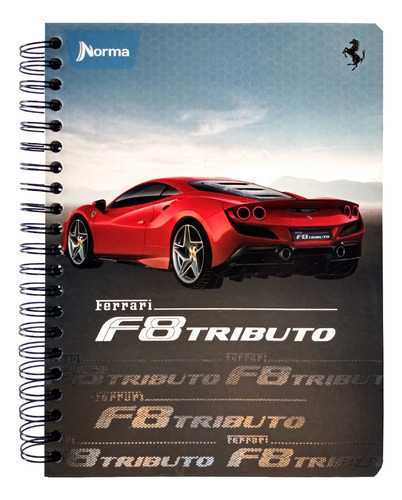 Cuaderno Profesional 200 Hojas Norma Ferrari Cuadro 7 Mm Pza