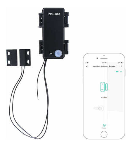 Lora Sensor Contacto Para Exterior Puerta Inteligente