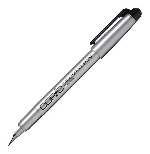 Lapicera Pluma Copic  Drawing Pen F02 Tinta Negra