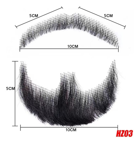 New Barba Falsa For Hombres, Barba Invisible