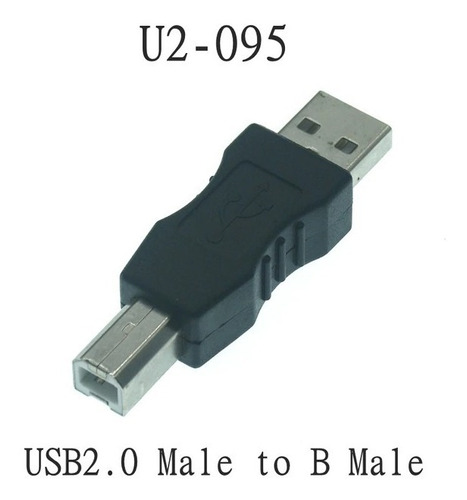Convertidor Usb Macho A Usb-b Conector Para Impresora #31