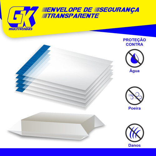 Envelope Ecommerce Full Transparente 19x25 200 Pç Imperdível
