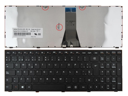 Teclado Español Compatible Con G50-sp Nsk-bqabn