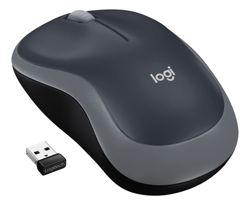 Logitech M185 Mouse Inalámbrico, 2.4ghz Con Mini Receptor Us