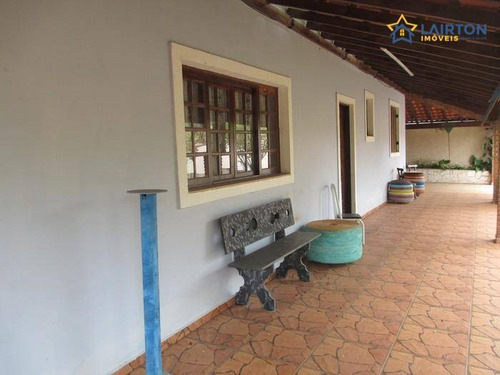 Chácara Com 2 Dormitórios À Venda, 1000 M² Por R$ 742.000,00 - Lagoa - Atibaia/sp - Ch1265