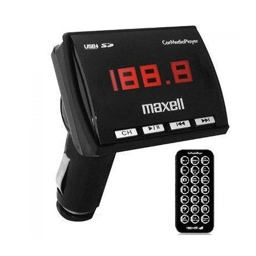 Reproductor Fm Car Media Player Marca Maxell 19-01-1015