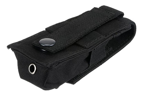 Bolsa De Nailon Negra Para Linterna De 2 Piezas, Funda Para