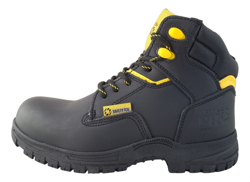 Botas Trabajo Dielectrico Casquillo Triples 500 Piel Negro