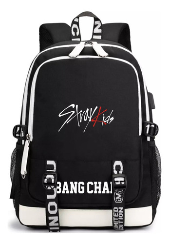 Mochila Escolar Con Stray Kids Pareja Hombre, Mochila Pa