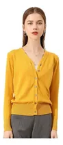 Comprar Sueter Sueter Mujer Moda Sueter Dama Abierto Botones Abrigo