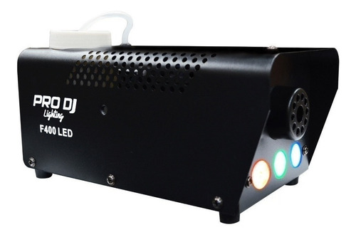 Máquina de humo Pro DJ F400 LED color negro 110V