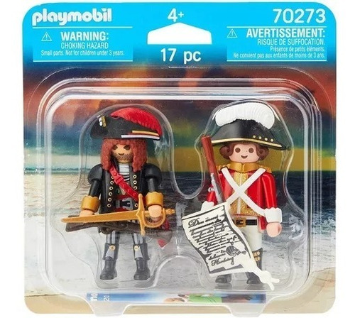 Playmobil 70273 - Pack Soldado Y Pirata - Bunny Toys