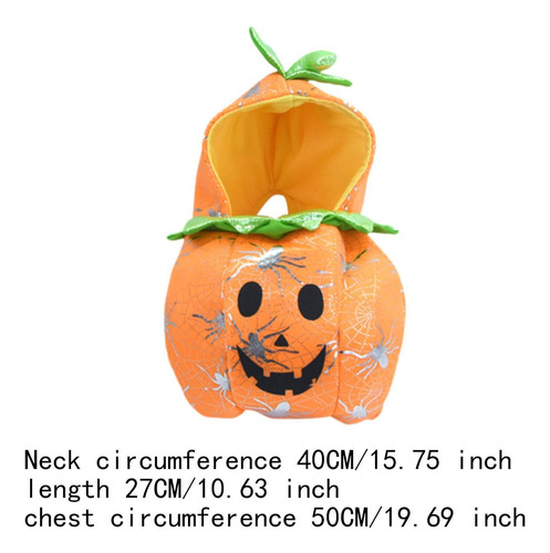Disfraz De Calabaza Para Perro, Accesorio Original Para