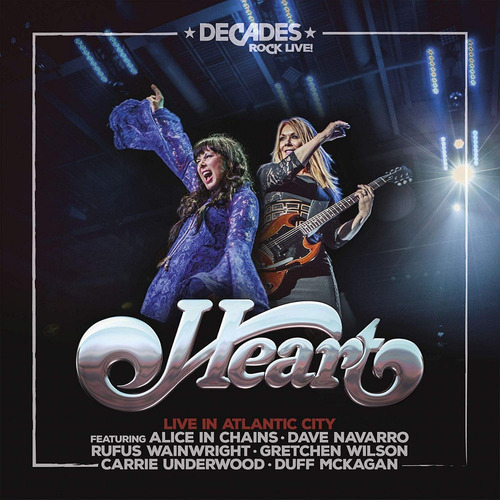 Heart Live In Atlantic City Cd + Blu-ray Original Nuevo Imp